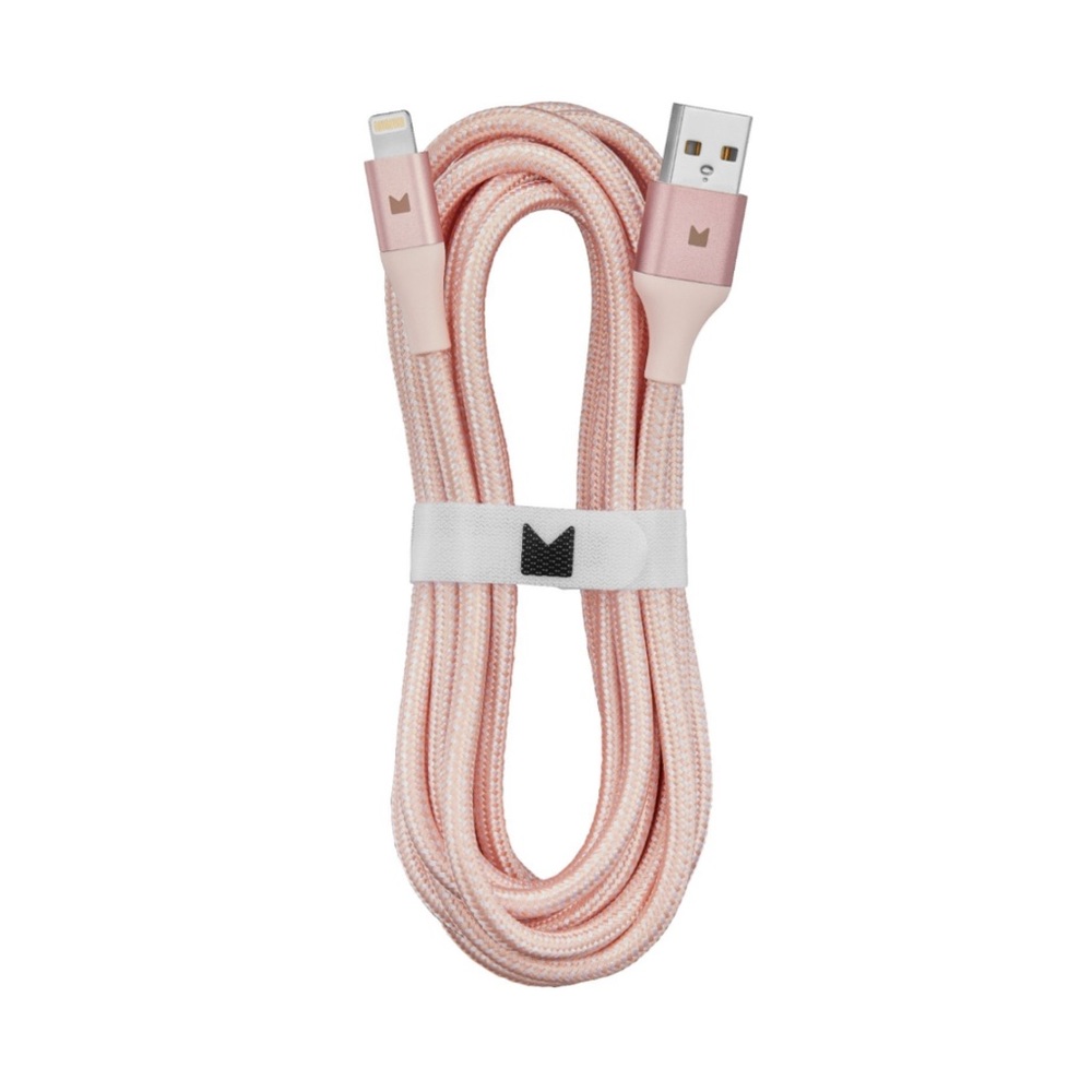 Modal 10 ft Lightning Pink Charging Cable